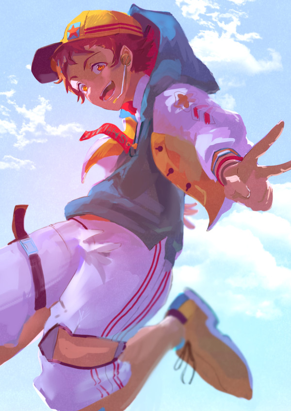 フィーチャー衣装の光くん