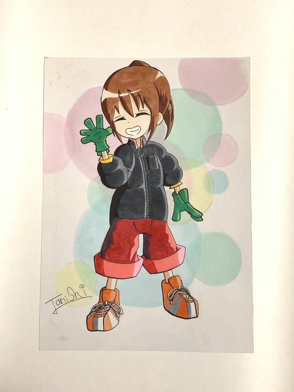 <箸休め> 「bright girl」
