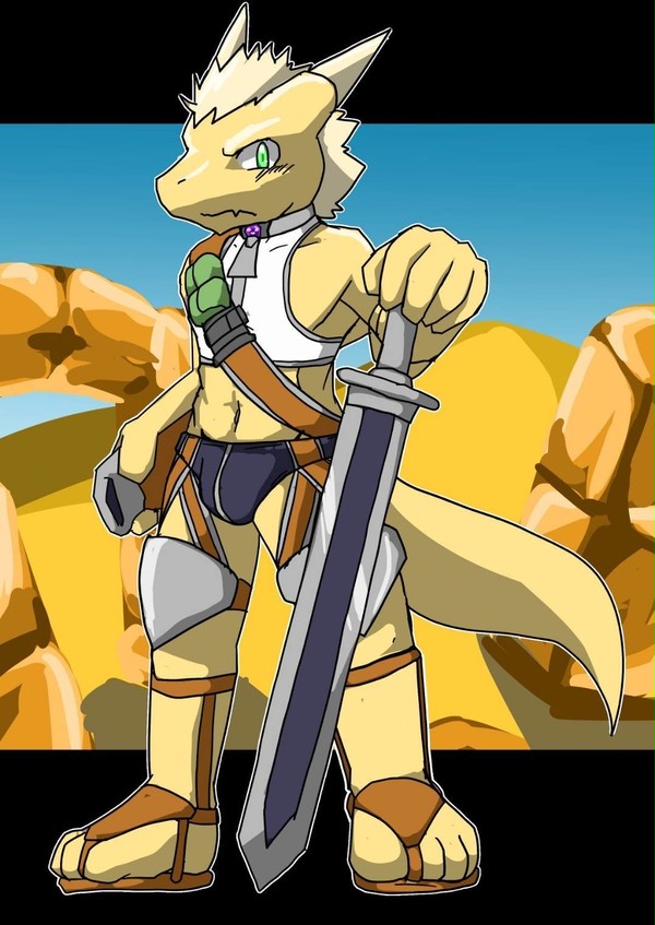 【PFMOH】金竜人のサルト【戦士】