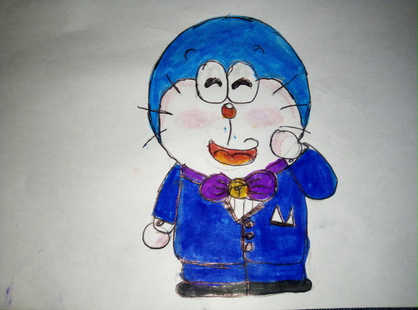 Doraemon in a suit!