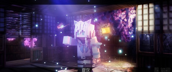 『MC渲染』白上吹雪｜夏夜