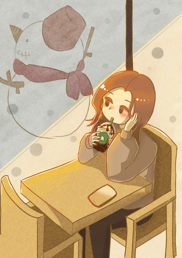 冬でもフラペチーノ