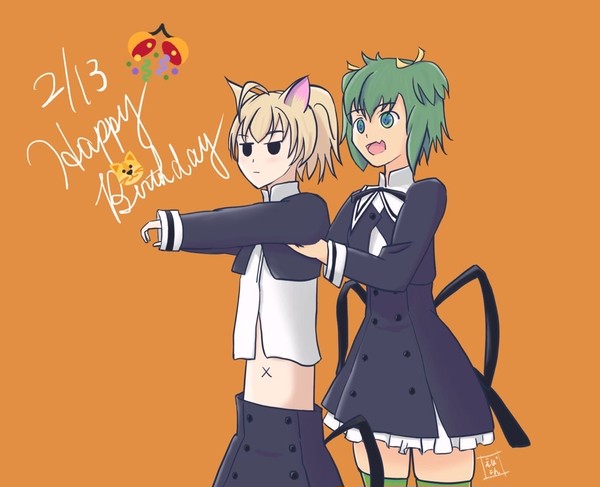 安藤鶴紗誕生日イラスト