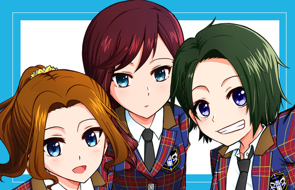 自撮り青嵐3人娘