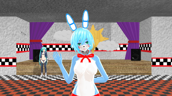 [MMD] Bonny & Neko Miku