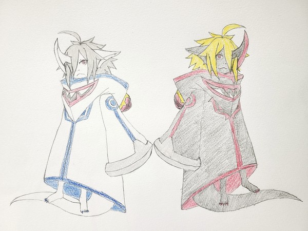 【PFMOH】不思議な双子シロ&クロ【魔術師】