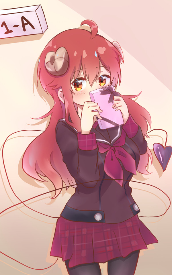 バレンタインシャミ桃