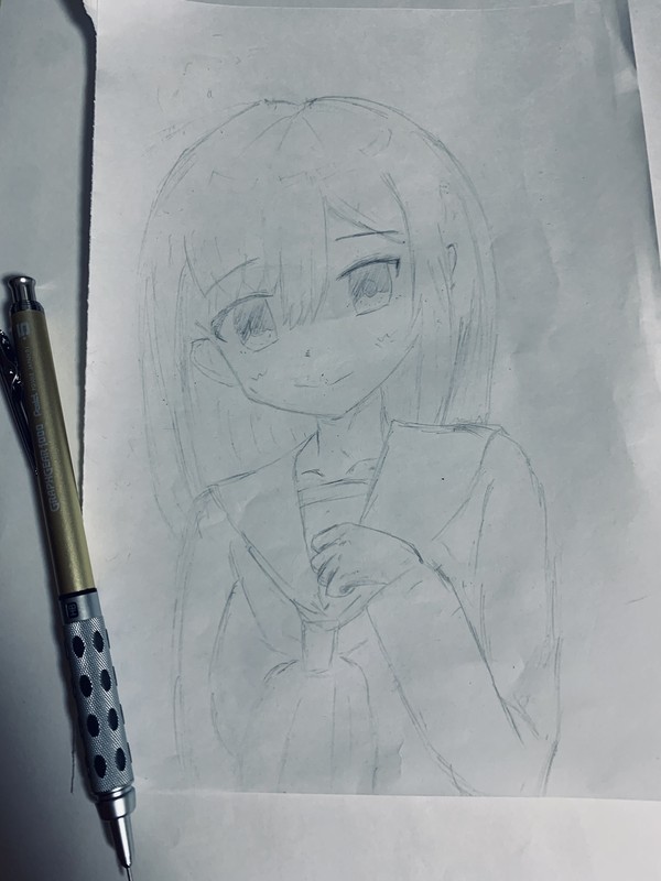 微笑み女