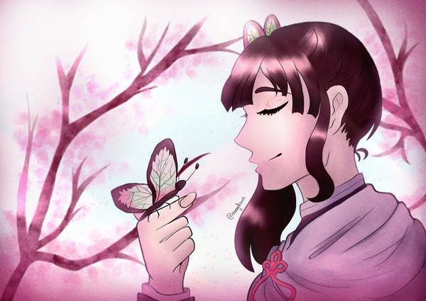 桜とカナヲ