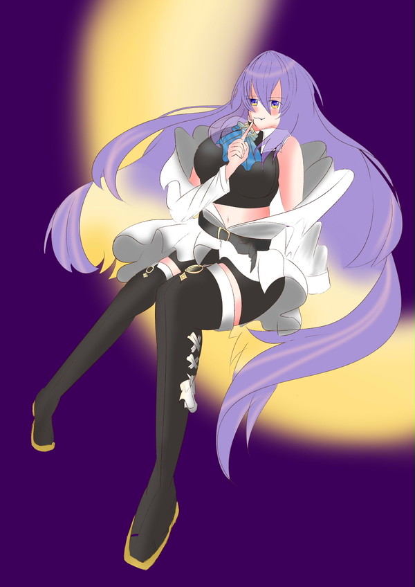 Moona on moon