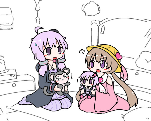 ゆかいなぬいぐるみ遊び