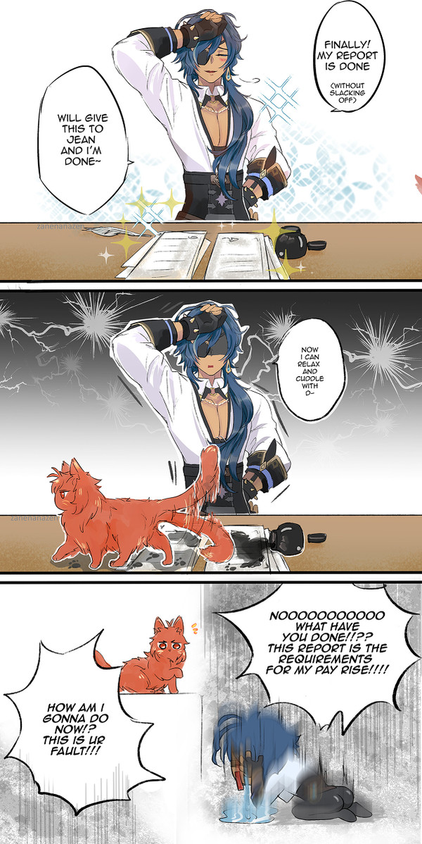 kaeluc week (cat + supernatural)
