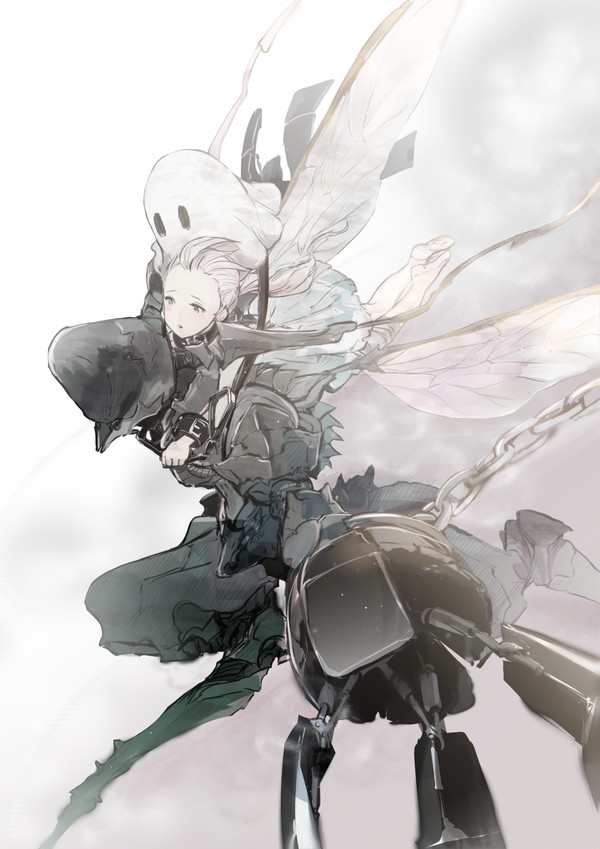 黒と白とママ