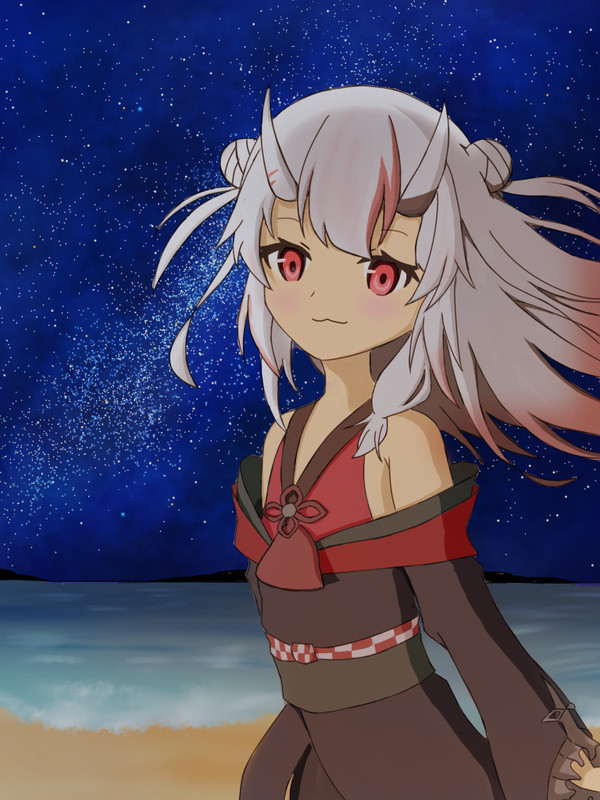 星空が綺麗だ余!!
