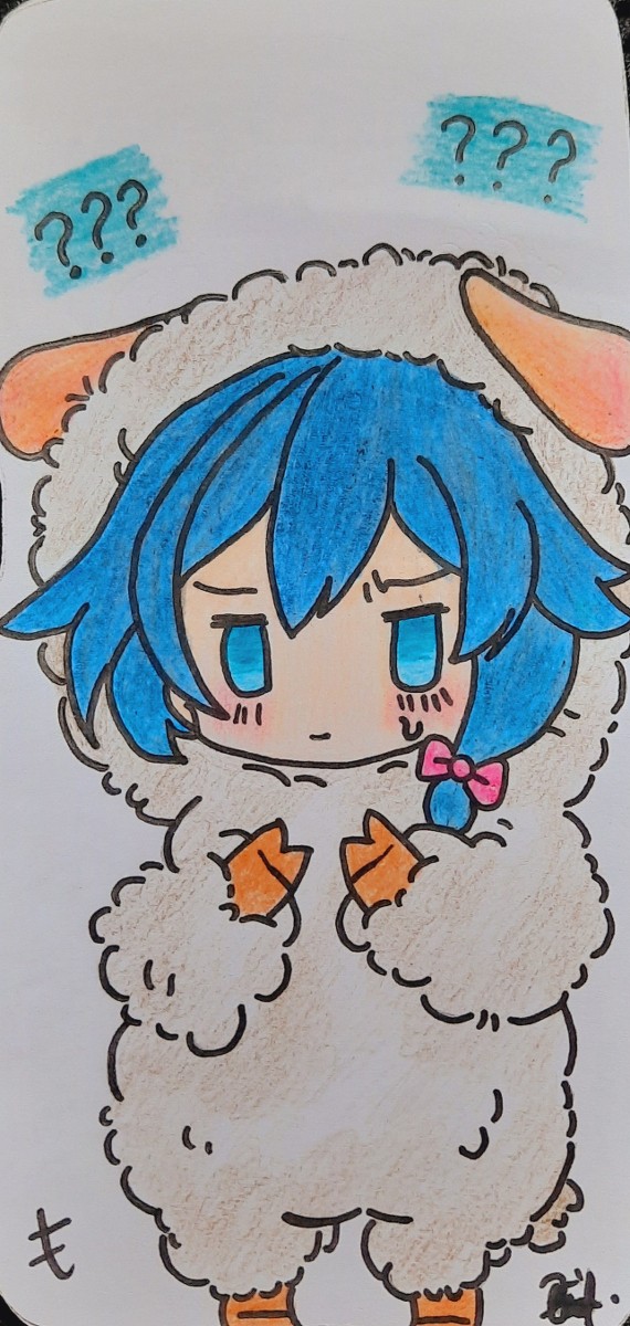 Kawaii Fu Hua with sheep costume