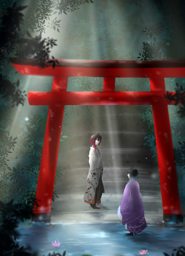 『ここが境界線がだ、俺と、貴方と』
