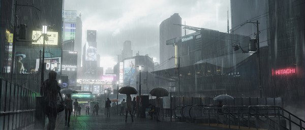 雨の日