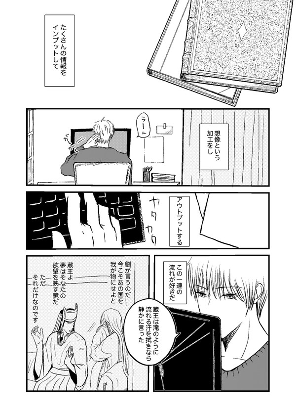 【創作BL】忠文の本音？