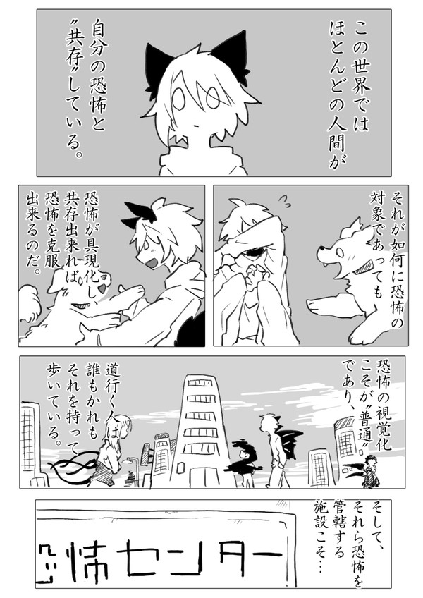 ▷ 恐怖の具現化
