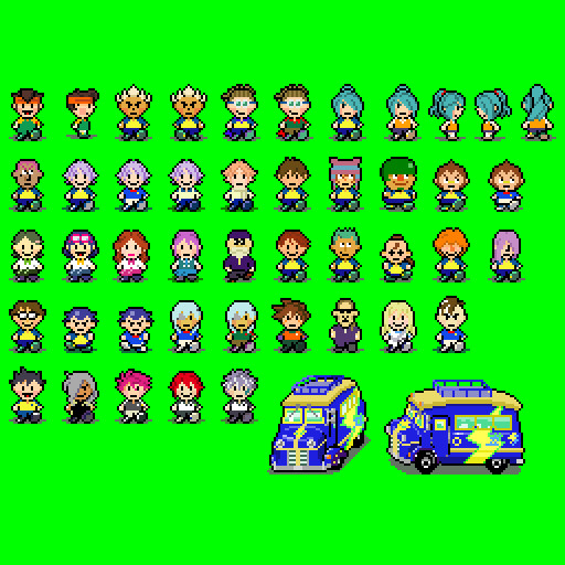 MOTHER風ドット絵×イナイレ