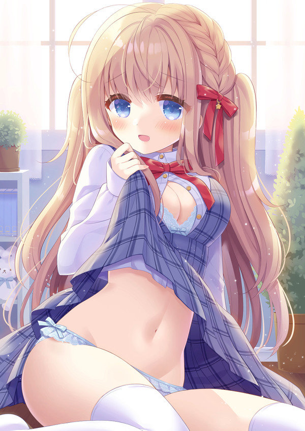「水色、好きなんだよね・・・?」