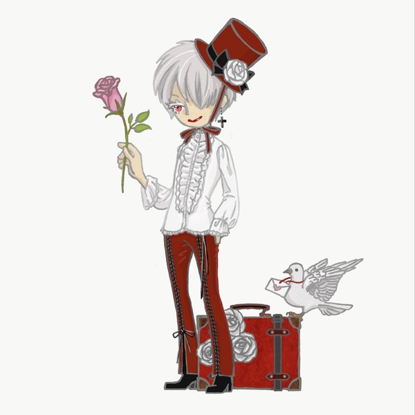 【お絵描き練習】ニコ絵　幻想サークル　リュビ　エトワール