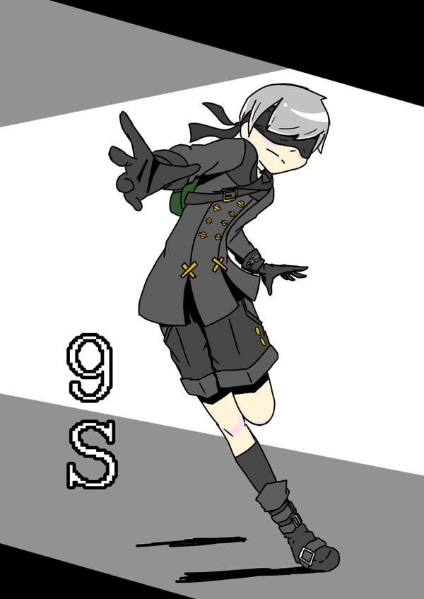 ニーアオートマタの9Sくん