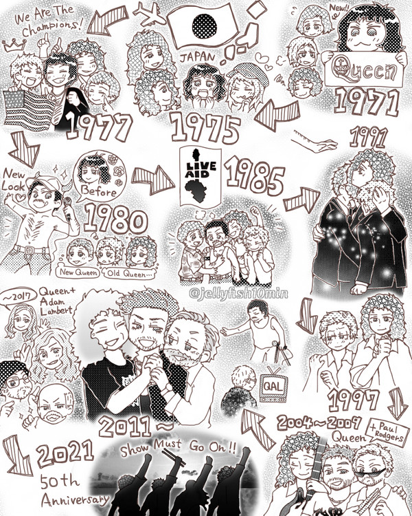QUEEN 金婚式 50th Anniversary!!
