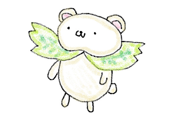 葉っぱくまー
