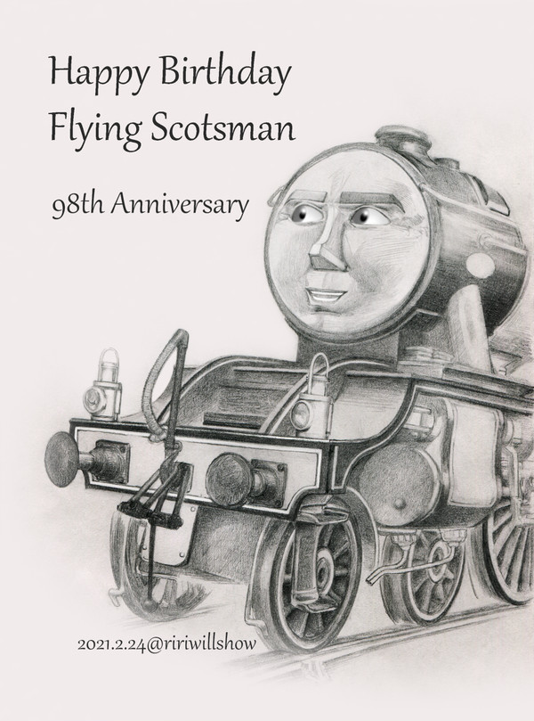 Happy Birthday Flying Scotsman