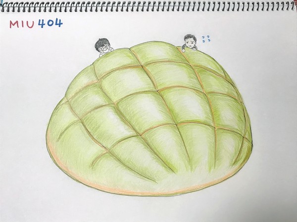 まるごとメロンパン