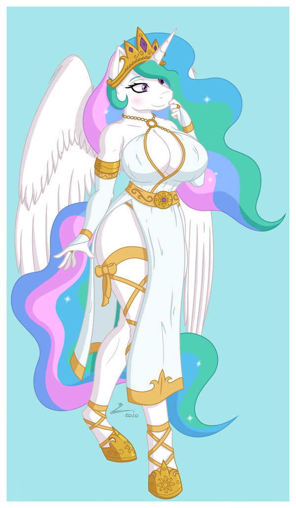 Princess Celestia dress design