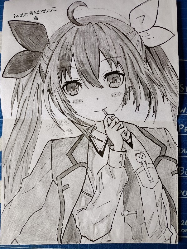 [スケッチイラスト]十香and琴里