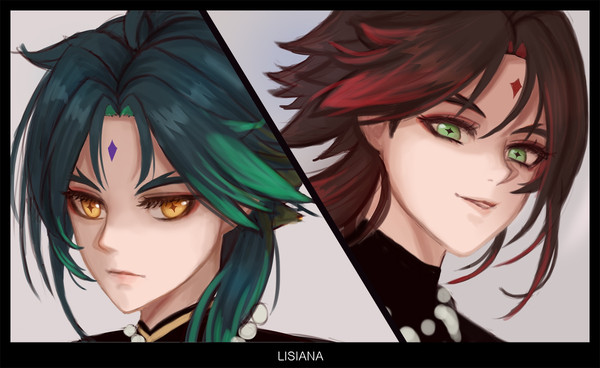 Green Xiao vs Red Xiao