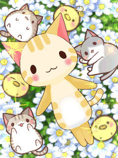 ねこぽん本舗 Flower Spring