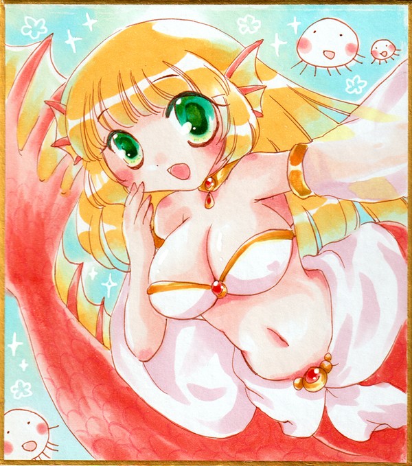 踊り子っぽい人魚ちゃん