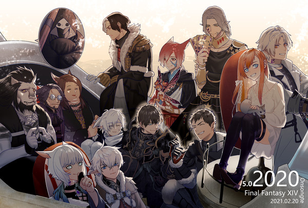 【FF14】5.0纪念图
