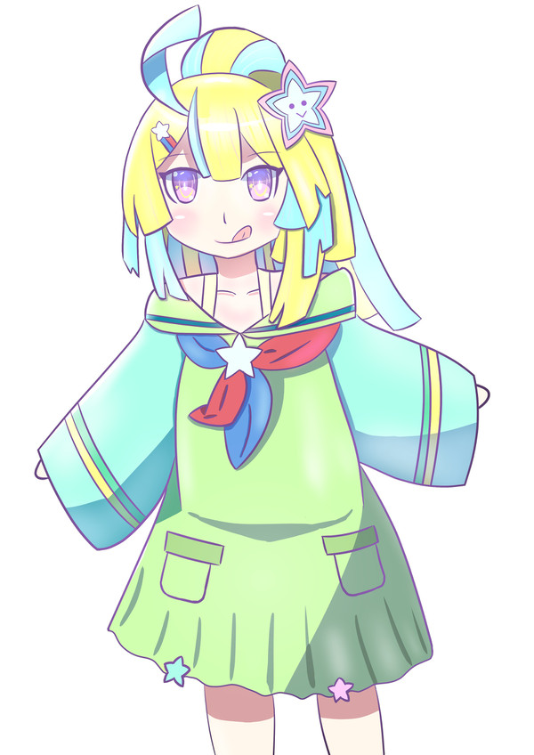 なんちゃってワンピース風天川はの