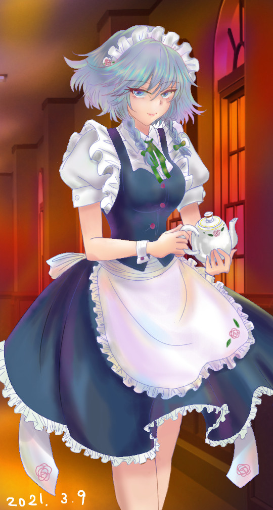 お茶のご用意ができましたわ、お嬢様
