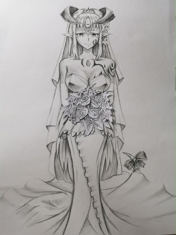 勇者大战魔物娘，想象中的婚礼现场，【祝贺勇战十周年！！！】