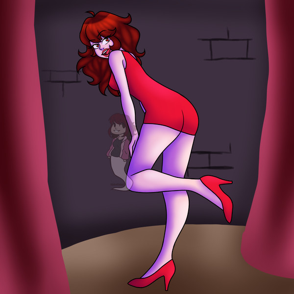 FNF: GF on stage