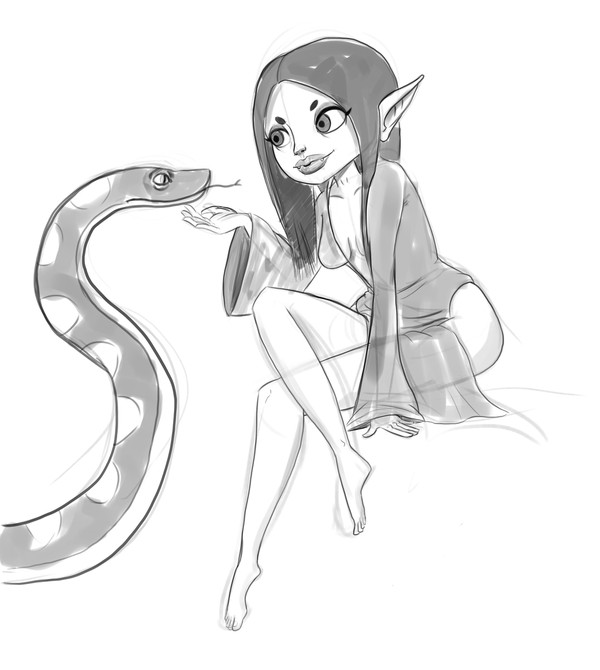 Vampire sketch