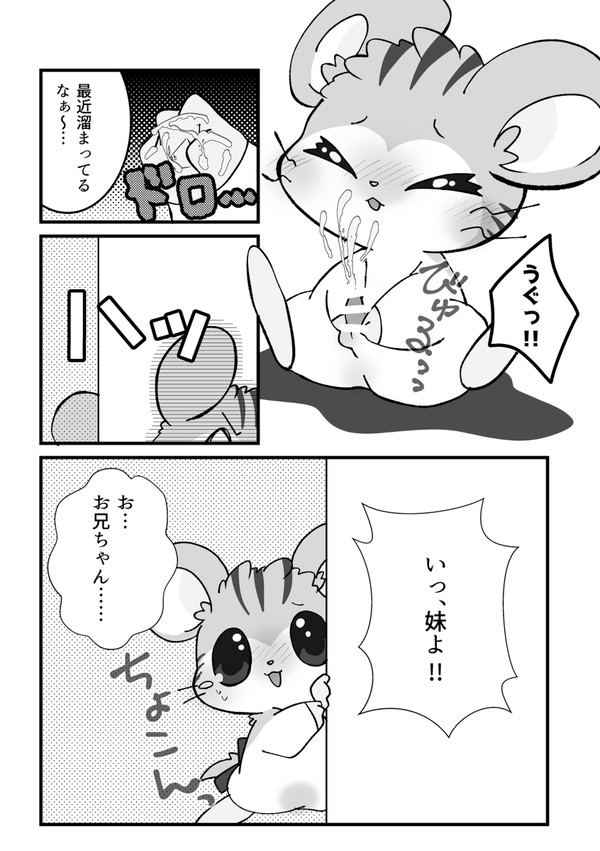 PIXIVリクエスト トラハムくん×トラハムちゃん R-18