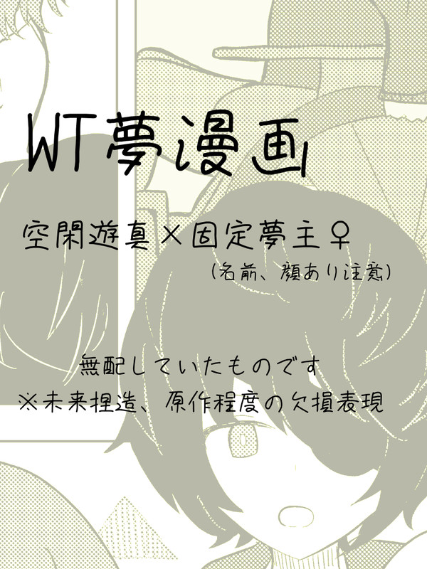 WT夢 無配漫画