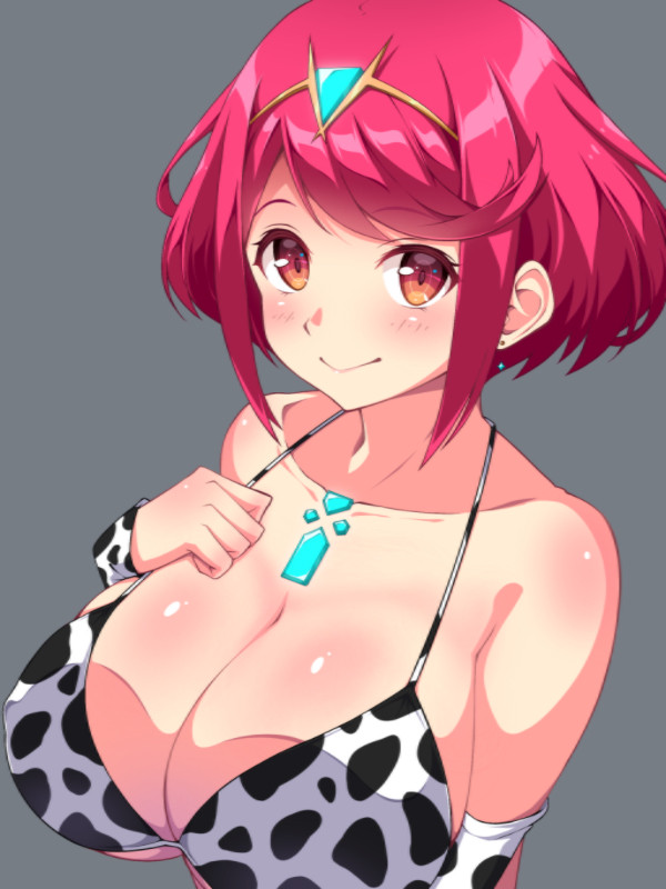 牛柄ビキニのホムラ
