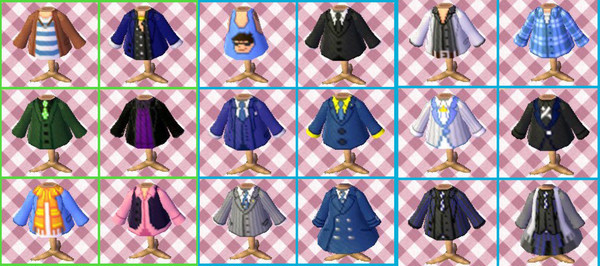 【おそ松さん】全松デート服とカラ松の服【とび森マイデザイン】