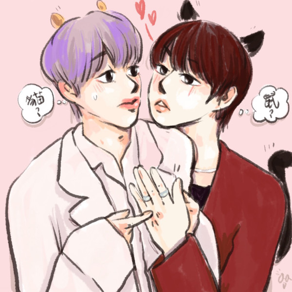 🐹🐱😖💕