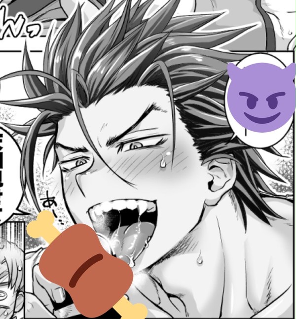 ルクアロ漫画です🐶💖😈