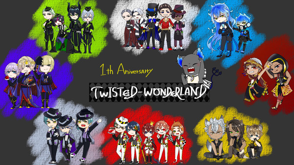ツイステッドワンダーランド1周年🎉