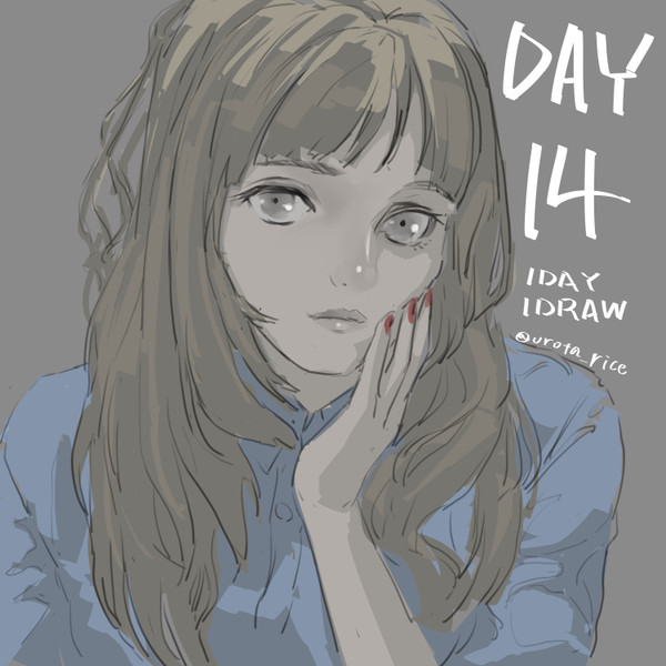 毎日らくがきDAY14